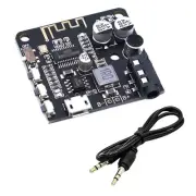 BT5.0 Receiver with AUX Audio Cable MP3 Bluetooth Decoder6415
