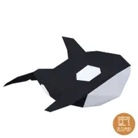 在飛比找蝦皮購物優惠-虎鯨 立體紙模型 手工 DIY 紙製品 嘆為觀紙 動物 免剪