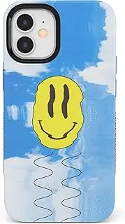 Casely iPhone 11 Case | On Cloud Nine | Glitch Smiley Face Case