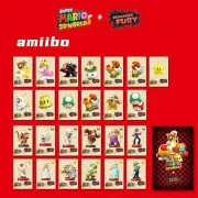 For Switch ALL 25PCS Amiibo SUPER MARIO 3D WORLD x BOWSER'S FURY Game Cards