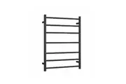 Thermogroup Heated Towel Rail Round 600mm W x 800mm H- Matte Black SR44MB