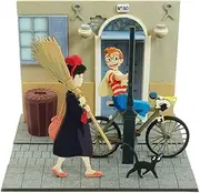 Sankei MP07-123 Studio Ghibli Mini Kiki's Delivery Service, Concerned Demons Girls, Papercraft