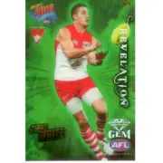 2010 Select AFL Champions Revelation Green Gem Card RG27: Jesse White Sydney