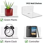 Transparent Wall Shelves Wall Hanging Hanging Shelves Smart Speaker Action