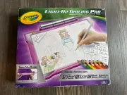 Crayola Light Up Tracing Pad Pink Coloring Board for Kid Gift - Open Box Unused