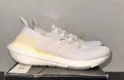 [FY0403] adidas Running Ultraboost 21 White - US Women 9.5 *NEW but discolored*