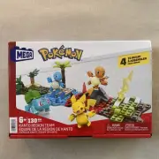 MEGA Construx - Pokemon Buildable Figures KANTO REGION TEAM (HFG05) New/Sealed