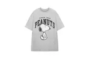 Peanuts Mens Since 1950 Snoopy Short-Sleeved T-Shirt (Grey) - UTNS8845