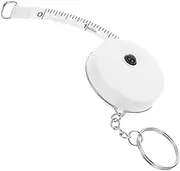 NOLITOY Elegant Mini Measuring Tape Keychain 1.5m Retractable for Sewing Crafting Fabric Measurement
