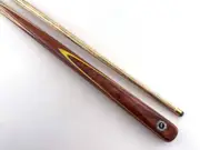 2pc Desert Cue with jarrah butt, bimble box burl splice, 1 splice
