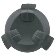Ski-Doo New OEM, Black Onesize BV2S Deflector, 4457230090 4483550090