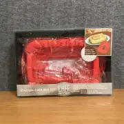 Chef Preferred Silicon FOOTBALL STADIUM SPORTS CAKE PAN SET +Frosting Tube, Tips