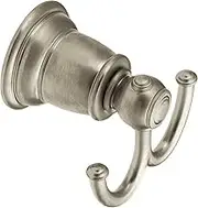 Moen YB5403BN Kingsley Double Robe Hook, Brushed Nickel