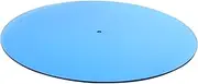 Fahgaer 300mm X 3mm Acrylic Slip Mat for Phonograph Turntable Vinyl Anti-Static Practical Disc Player LP Mat Vinyl Record Pad,B