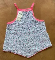 New Epic Threads Big Girls All Over Print Challis Skyway Top, Small