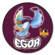 Manly Sea Eagles NRL Team Mascot Badge - Egor