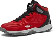 [AND1] Pulse 3.0 Basketball Shoes for Men, Indoor or Outdoor, Street or Court Basketball Sneakers Men - Black, Red, or White Size 7 to 15