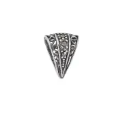 Sterling Silver Marcasite Pendant Bail Connector Slider #99569