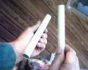 HAND MADE LATIN/WORLD PERCUSSION- METAL CLAVES -BLOCKS-NOT WOOD-UNIQUE TIMBRE