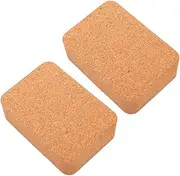 PLAFOPE Craft Mat Set 2pcs High-density Punching Pad Cork Punching Mat for Diy Soft Crafting Pad Portable Lightweight for Craft Projects