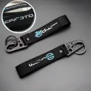 Backpack Key Ring Hook Strap Metal Keychain Lanyard Double Side For CFMOTO