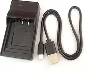 New D-LI122 Small USB Camera Battery Charger NP-50A for Fuji FinePix F800EXR F100FD F305EXR F500EXR X20B F300EXR F605EXR F60FD F850EXR for Pentax Optio A36 A40 S10 S12 V10 VS20 Q Q7 Q10 Q-S1