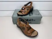 MEPHISTO Umberta SHOE SIZE 5 Hazelnut LEATHER SANDAL