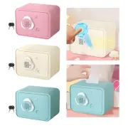 Saving Money Jar with Password Keys Fingerprint Savings for Christmas
