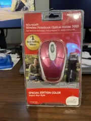 Microsoft Wireless Notebook Optical Mouse 3000 Special Edition Color NEW SEALED
