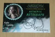 2017 Cryptozoic ARROW on-card autograph Katie Cassidy as Laurel Lance KC1
