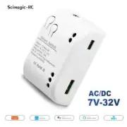 1 Channel Tuya WIFI Smart Switch 220V 110V 24V 12V USB 5V Relay Module Timer Inc