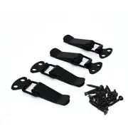 ® Black Toggle Latch Steel Spring Loaded Toggle Latch Black Catch Hasp Clamp ...