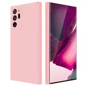 MCC For Samsung Galaxy Note20 Ultra 4G 5G Soft Liquid Silicone Shockproof Case Cover N985 N986 [Pink]