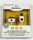 Qmadix USB Charging Data Sync Cable for Apple iPod, iPad and iPhone 4/4S