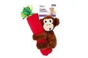 3-in-1 Tug & Toss Cuddly Climbers Dog Toy (Monkey)
