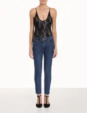 Zimmermann Size 32 LUMINOSITY STOVEPIPE JEANS IN SAPPHIRE BNWT RRP$525