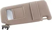 Interior Sun Visors Sunshade with Vanity Lights Compatible for Toyota Camry 2007-2011 74320-06800-B0 74310-06770-B0