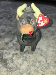 New TY Beanie Baby 6" Ferdinand The Bull Plush Stuffed Animal Heart Tag