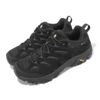 在飛比找PChome24h購物優惠-Merrell 登山鞋 Moab 3 GTX 男鞋 黑 全黑