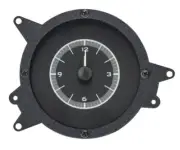 Dakota Digital 69-70 Mustang Black Clock w/White LED For VHXVLC-69F-MUS-K-W (for: Ford)