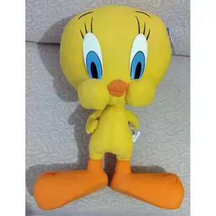 正品 Looney Tunes 卡通翠兒小鳥Tweety Bird 玩偶抱枕 靠墊 午安枕頭