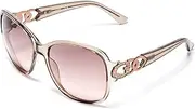 [GUESS] Oversized Chain-Trim Sunglasses