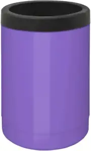 True North Insulated Can Cooler, Fits All 12 oz Cans and Bottles, Beach Lavender