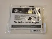 SIIG Display Port to VGA Adapter, CB-DP0082-S1