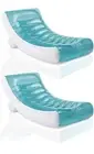 Intex Floating Raft Pool Chair & Cupholder (2 Pack) (a,as) M8