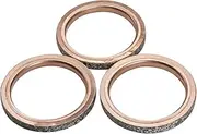 38.5 * 50 * 5/3GD-14613-00-00 1/2/3/4PCS Exhaust Pipe Gasket For YBR250 XT250Serow XG250TRICKER VMX12 V-MAX1200 XR400/500(3pcs)