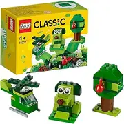 LEGO Classic Creative Green Bricks 11007 Starter Set Building Kit with Bricks and Pieces to Inspire Imaginative Play