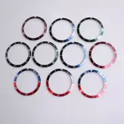 39.5mm Aluminium Diving Watch Bezel Insert Fit for Automatic SUB/GMT Watch