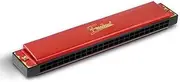 Freedom Harmonica Key of C | 24 Hole MH001 Red