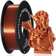 Geeetech 3D Printer Filament Silky PLA Silk Cooper 1.75mm 1KG/Spool PLA Filament